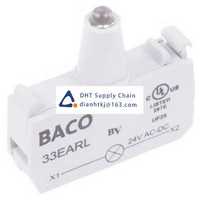 Pushbutton switches and components BACO_33EARL