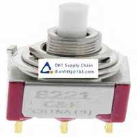 Pushbutton switches and components C & K_8221SHZGE