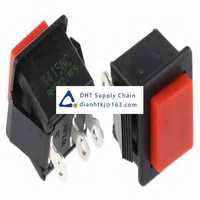 Pushbutton switches and components APEM_1415NC RED