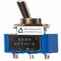 Toggle and slide switches APEM_5636A