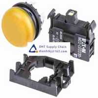 Pushbutton switches and components Eaton_78639222 M22-L-Y+M22-A+M22-LED230-W