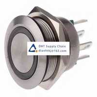 Pushbutton switches and components Bulgin_MPI002/28/GN/24