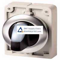 Key switches and selector switches Eaton_187134 M30C-FWRLK3-W