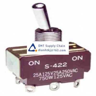 Toggle and slide switches NKK Switches_S422