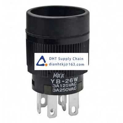 Pushbutton switches and components NKK Switches_YB26WCKW01
