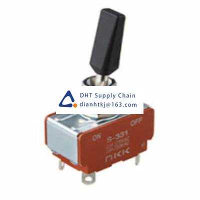 Toggle and slide switches NKK Switches_S331R/215