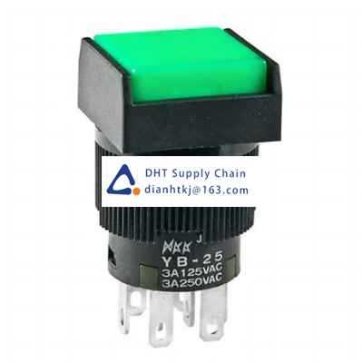 Pushbutton switches and components NKK Switches_YB25SKW01