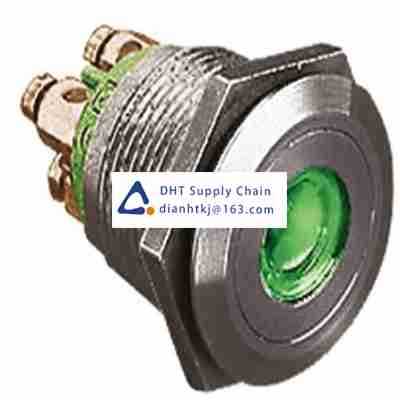 Pushbutton switches and components Bulgin_MPI001/TERM/GN