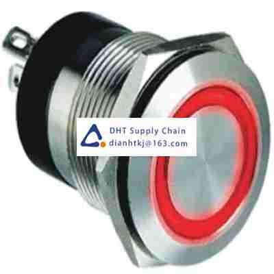 Pushbutton switches and components Bulgin_MPI002/28/RD/6