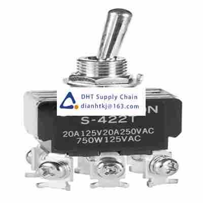 Toggle and slide switches NKK Switches_S422T