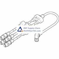 Pneumatic accessories _Festo_NEFV-V12-M12W8-0.6-M12QG5