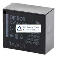 Omron Relay G5CA-1A-E DC5 Original Neww Stock Price 