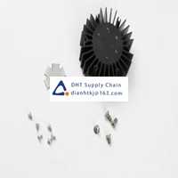 Intelligent LED Solutions_ILA-HSINK-STAR-50X20MM-BLK-K Fans and Thermal Management Accessories